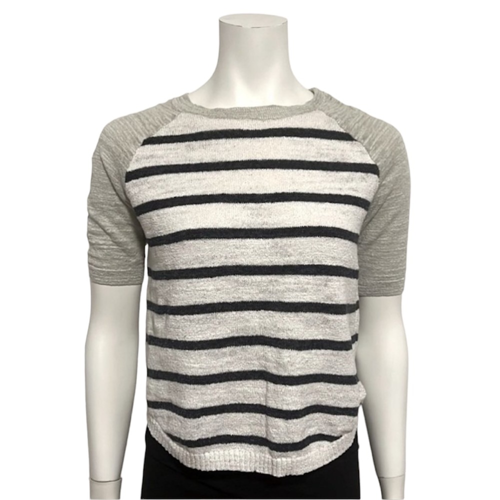 J. CREW Linen Blend Top